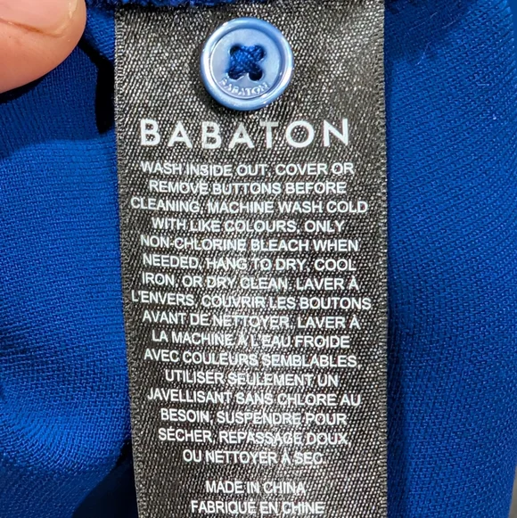 Aritzia Babaton Hampton Dress, Royal Blue - Picture 8 of 9